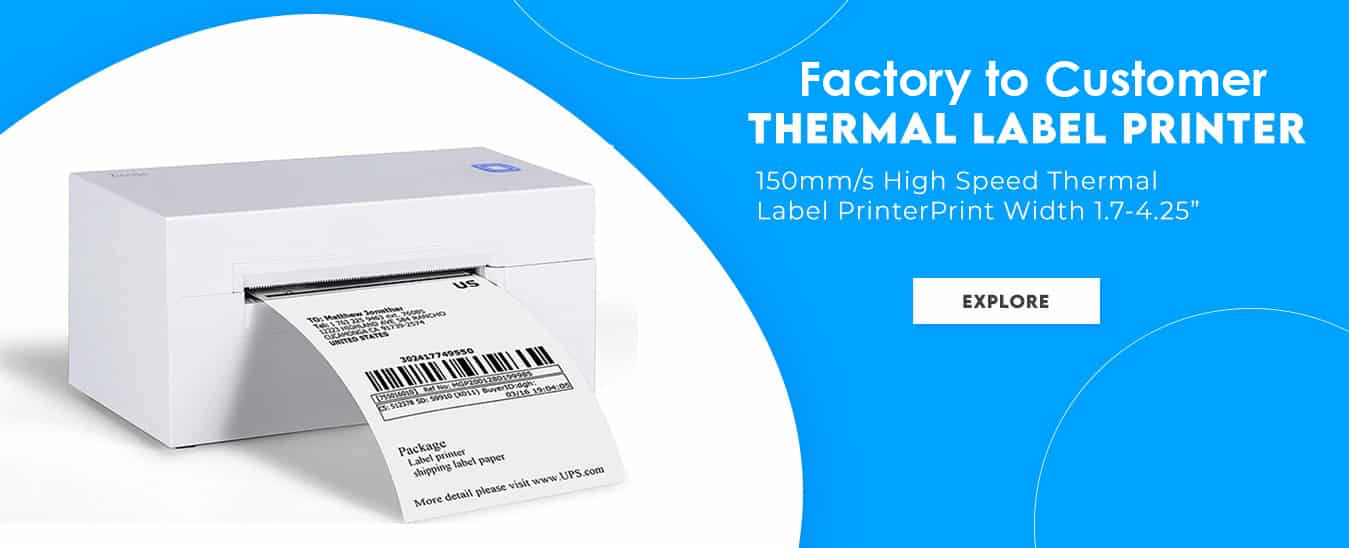 Factory to Customer – Various Thermal Label Printers