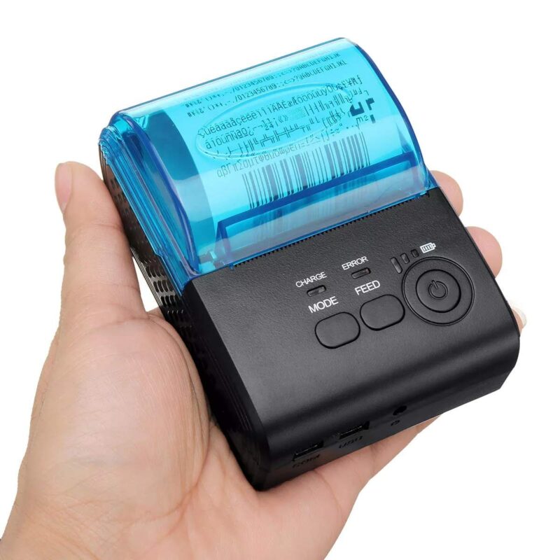 Pos 5805dd Portable Mini 58mm Bluetooth Thermal Printer Factory To Customer