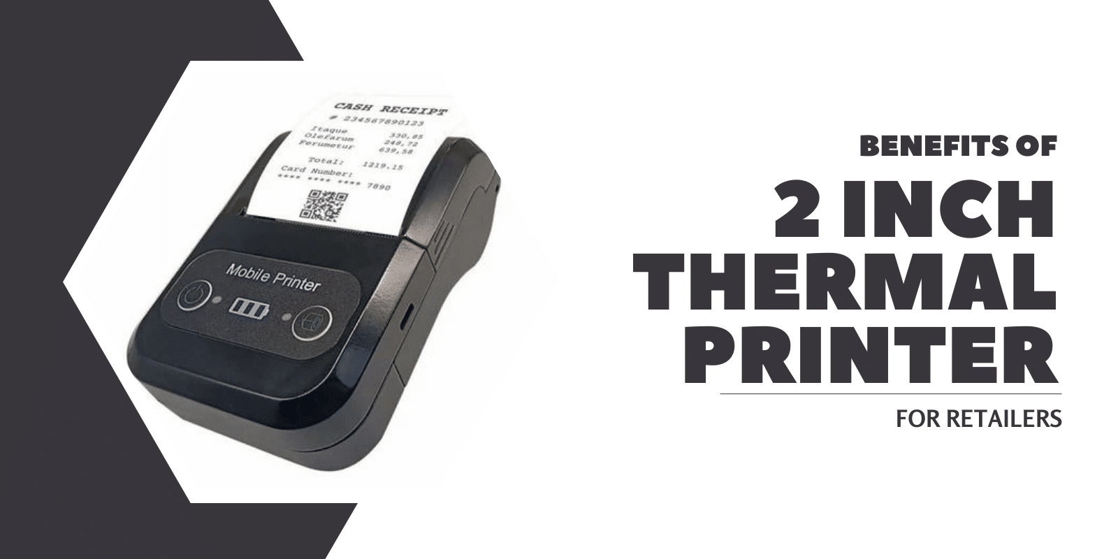 Benefits of 2-Inch Thermal Receipt Printer For Retailers